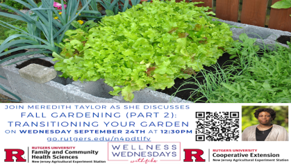 Join us for Fall Gardening (Part 2): Transitioning Your Garden!