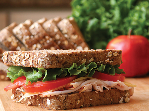 Healthy sandwich.