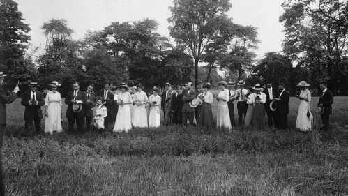 Rutgers Agricultural Lecture c. 1900.