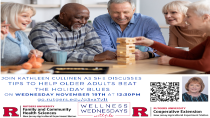 Join us for Tips to Help Older Adults Beat the Holiday Blues!